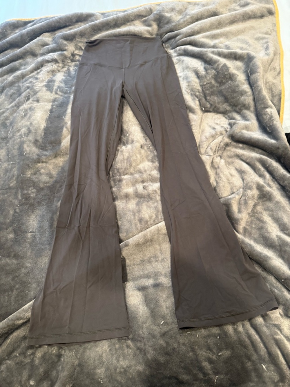 Grey Flare Yoga Pants